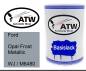 Preview: Ford, Opal Frost Metallic, WJ / M6480: 500ml Lackdose, von ATW Autoteile West.
